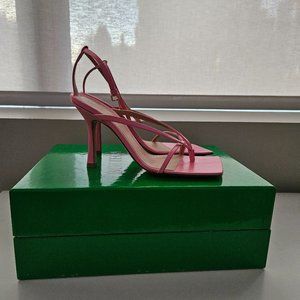 BOTTEGA VENETA Stretch leather heel sandals